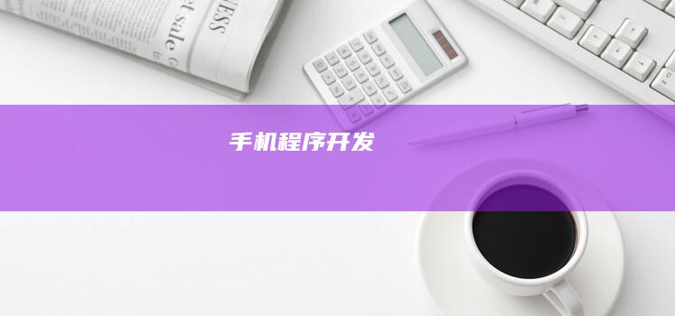 手机程序开发