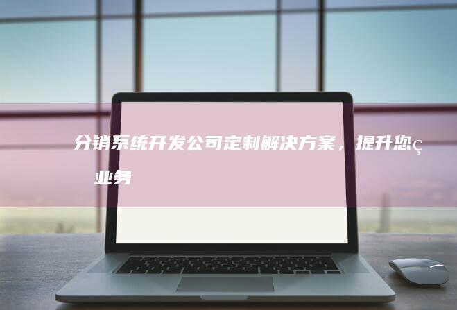分销系统开发公司：定制解决方案，提升您的业务效率