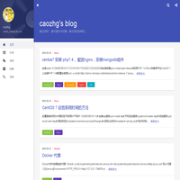 caozhg's blog